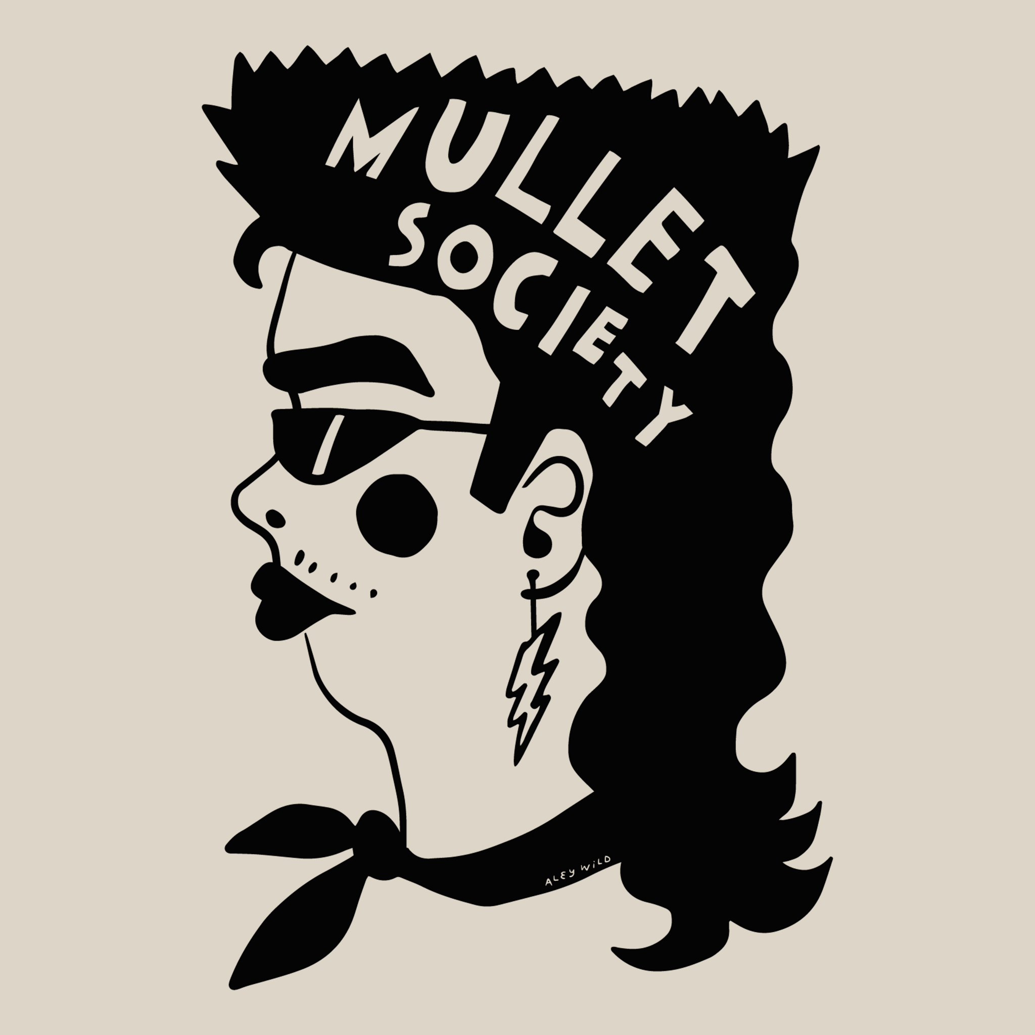 Mullet Society Shorts