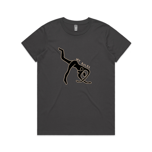 My Rules Tee by Lonely Kids Club. All clothing from our T-shirts to our shorts and hoodies are ethically made, and printed packed and shipped from Sydney.