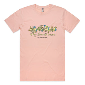 My Therapist Tee by Lonely Kids Club. All clothing from our T-shirts to our shorts and hoodies are ethically made, and printed packed and shipped from Sydney.