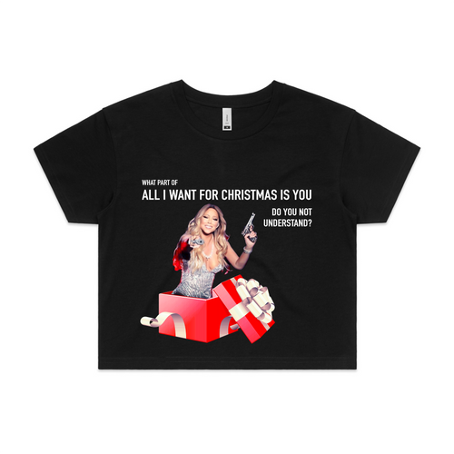 NRA Mariah Carey Tee by Lonely Kids Club. All clothing from our T-shirts to our shorts and hoodies are ethically made, and printed packed and shipped from Sydney.