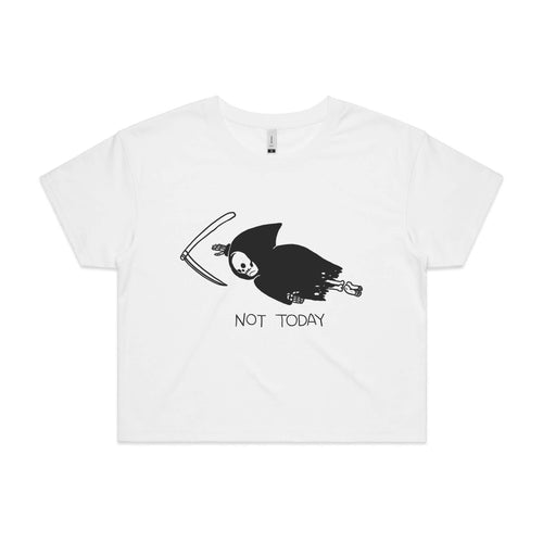 Not Today Tee by Lonely Kids Club. All clothing from our T-shirts to our shorts and hoodies are ethically made, and printed packed and shipped from Sydney.