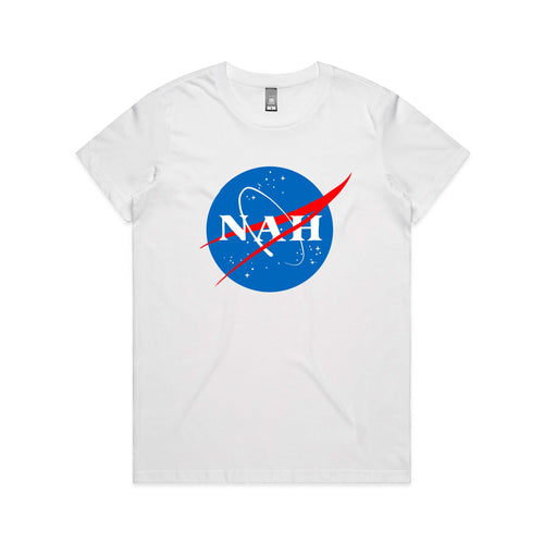 Nah Tee by Lonely Kids Club. All clothing from our T-shirts to our shorts and hoodies are ethically made, and printed packed and shipped from Sydney.