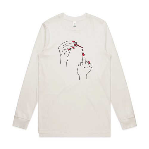 Nail Polish Tee by Lonely Kids Club. All clothing from our T-shirts to our shorts and hoodies are ethically made, and printed packed and shipped from Sydney.