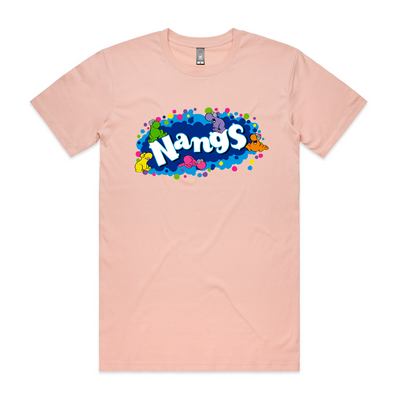 Nangs Tee by Lonely Kids Club. All clothing from our T-shirts to our shorts and hoodies are ethically made, and printed packed and shipped from Sydney.