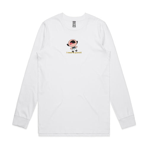 Need To Punch Tee by Lonely Kids Club. All clothing from our T-shirts to our shorts and hoodies are ethically made, and printed packed and shipped from Sydney.