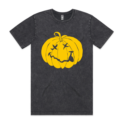 Grunge Pumpkin Tee by Lonely Kids Club. All clothing from our T-shirts to our shorts and hoodies are ethically made, and printed packed and shipped from Sydney.