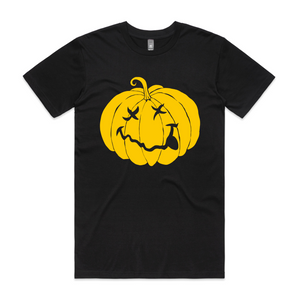 Grunge Pumpkin Tee by Lonely Kids Club. All clothing from our T-shirts to our shorts and hoodies are ethically made, and printed packed and shipped from Sydney.
