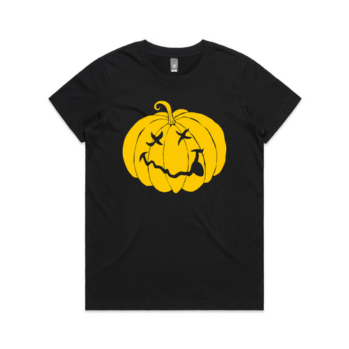 Grunge Pumpkin Tee by Lonely Kids Club. All clothing from our T-shirts to our shorts and hoodies are ethically made, and printed packed and shipped from Sydney.