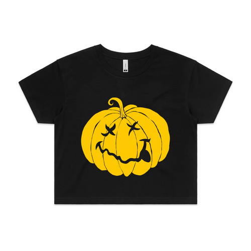 Grunge Pumpkin Tee by Lonely Kids Club. All clothing from our T-shirts to our shorts and hoodies are ethically made, and printed packed and shipped from Sydney.