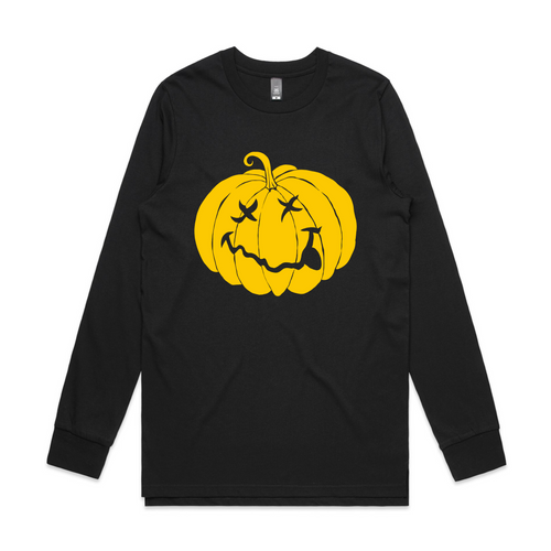 Grunge Pumpkin Tee by Lonely Kids Club. All clothing from our T-shirts to our shorts and hoodies are ethically made, and printed packed and shipped from Sydney.