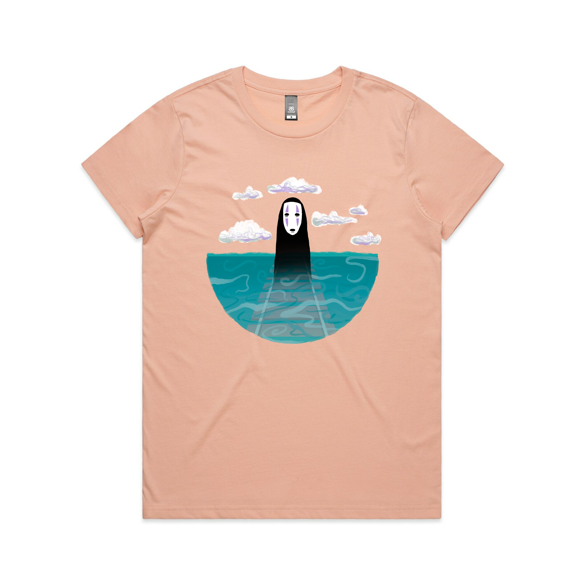 No-Face Tracks Tee