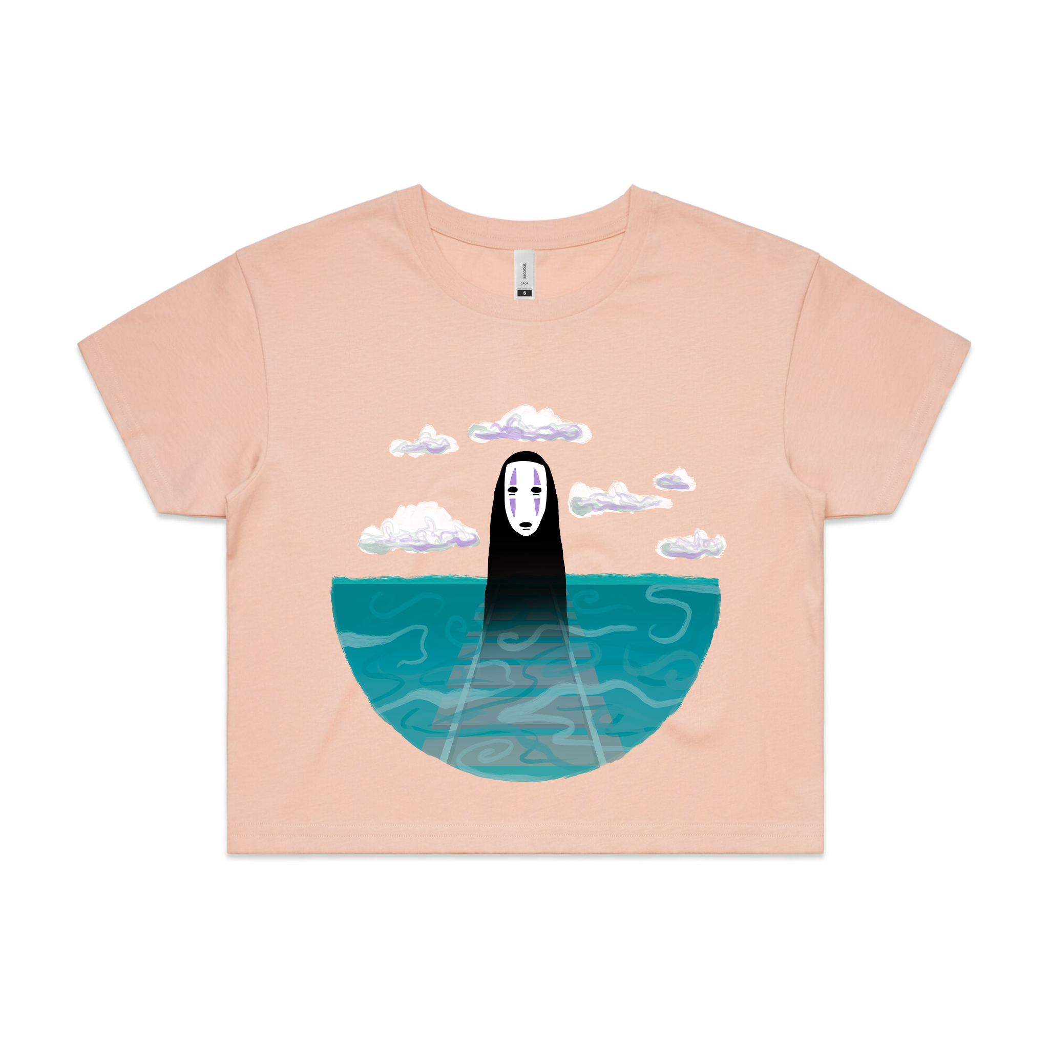 No-Face Tracks Tee