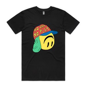 No Hat No Play Tee by Lonely Kids Club. All clothing from our T-shirts to our shorts and hoodies are ethically made, and printed packed and shipped from Sydney.