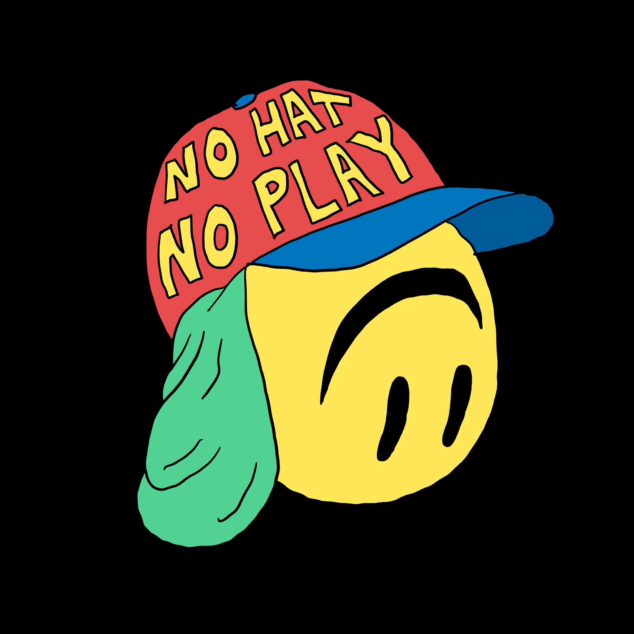 No Hat No Play Tee