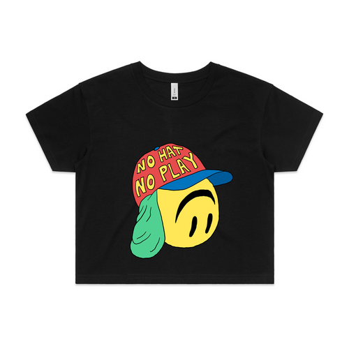 No Hat No Play Tee by Lonely Kids Club. All clothing from our T-shirts to our shorts and hoodies are ethically made, and printed packed and shipped from Sydney.