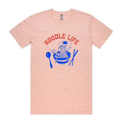 Noodle Life Tee by Lonely Kids Club. All clothing from our T-shirts to our shorts and hoodies are ethically made, and printed packed and shipped from Sydney.