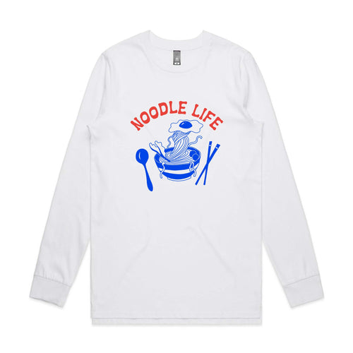 Noodle Life Tee by Lonely Kids Club. All clothing from our T-shirts to our shorts and hoodies are ethically made, and printed packed and shipped from Sydney.
