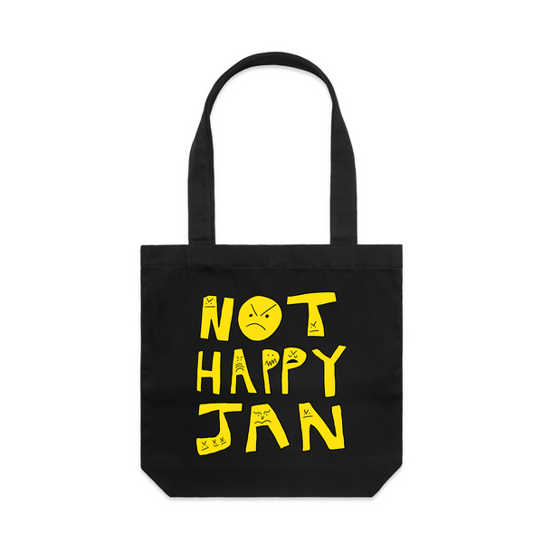 Not Happy Jan Tote