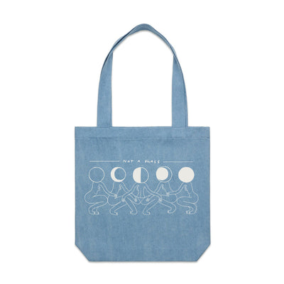 Not A Phase Tote by Lonely Kids Club. All clothing from our T-shirts to our shorts and hoodies are ethically made, and printed packed and shipped from Sydney.