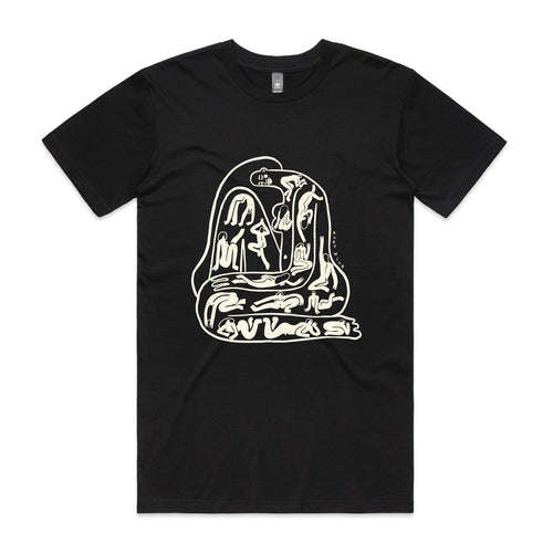 Nudes On Nudes Tee by Lonely Kids Club. All clothing from our T-shirts to our shorts and hoodies are ethically made, and printed packed and shipped from Sydney.
