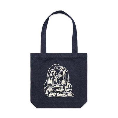 Nudes On Nudes Tote by Lonely Kids Club. All clothing from our T-shirts to our shorts and hoodies are ethically made, and printed packed and shipped from Sydney.