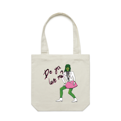 Old Gregg Tote by Lonely Kids Club. All clothing from our T-shirts to our shorts and hoodies are ethically made, and printed packed and shipped from Sydney.