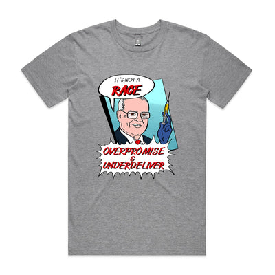 Overpromise & Underdeliver Tee by Lonely Kids Club. All clothing from our T-shirts to our shorts and hoodies are ethically made, and printed packed and shipped from Sydney.