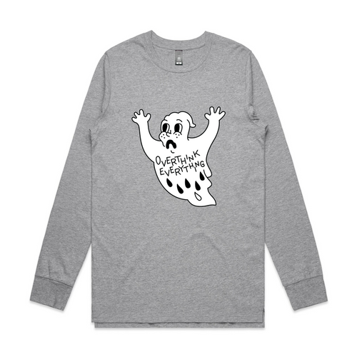 Overthink Everything Tee by Lonely Kids Club. All clothing from our T-shirts to our shorts and hoodies are ethically made, and printed packed and shipped from Sydney.