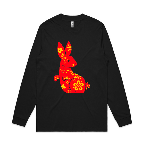 Patterned Bunny Tee by Lonely Kids Club. All clothing from our T-shirts to our shorts and hoodies are ethically made, and printed packed and shipped from Sydney.