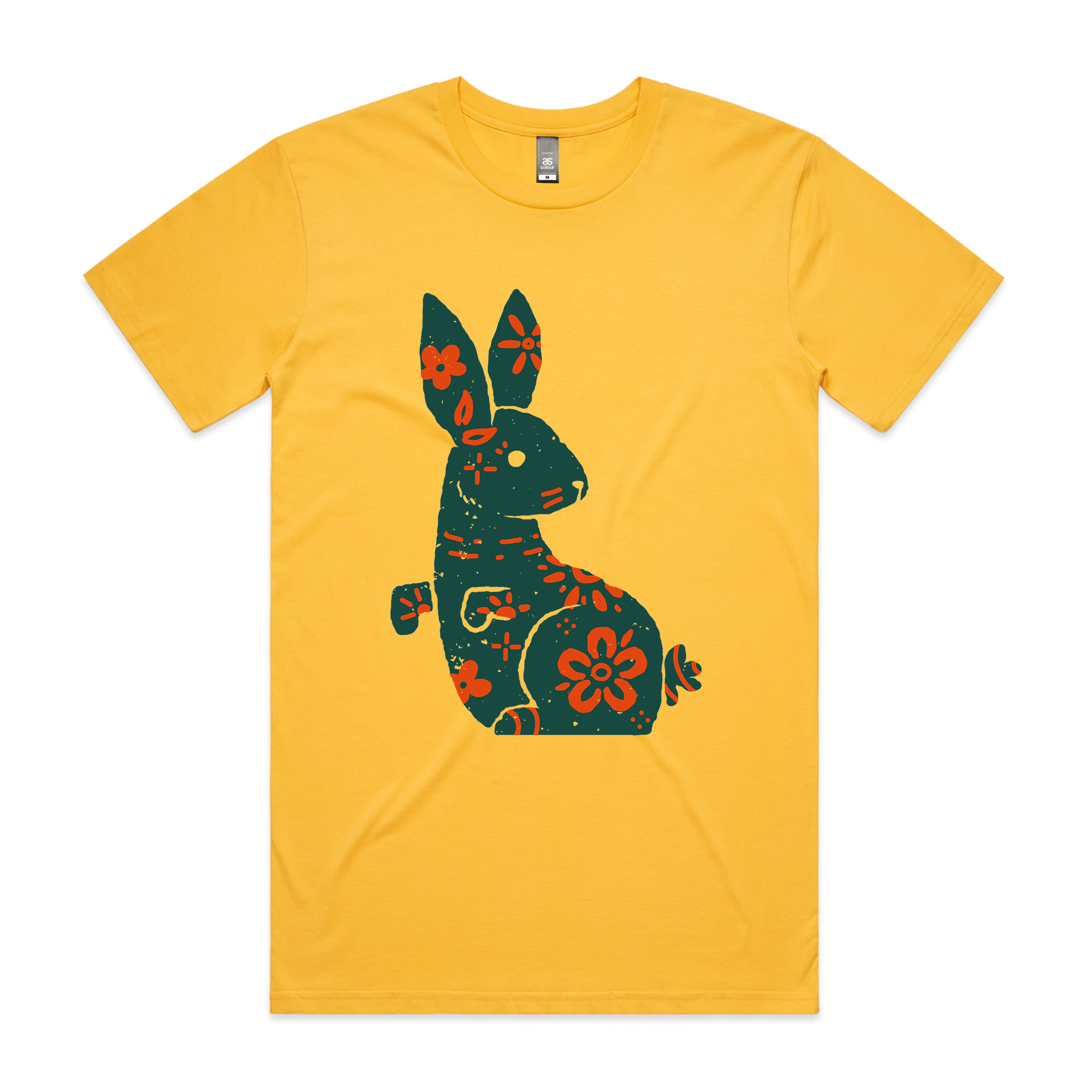 Patterned Bunny Tee