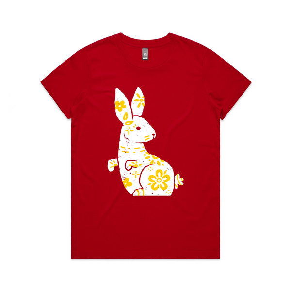 Patterned Bunny Tee