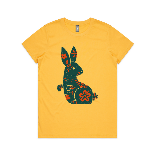 Patterned Bunny Tee