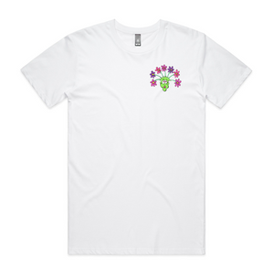 Peacehead Tee by Lonely Kids Club. All clothing from our T-shirts to our shorts and hoodies are ethically made, and printed packed and shipped from Sydney.