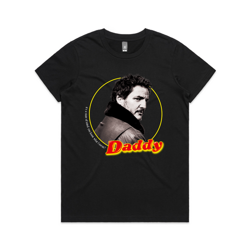 Pedro Daddy Tee by Lonely Kids Club. All clothing from our T-shirts to our shorts and hoodies are ethically made, and printed packed and shipped from Sydney.