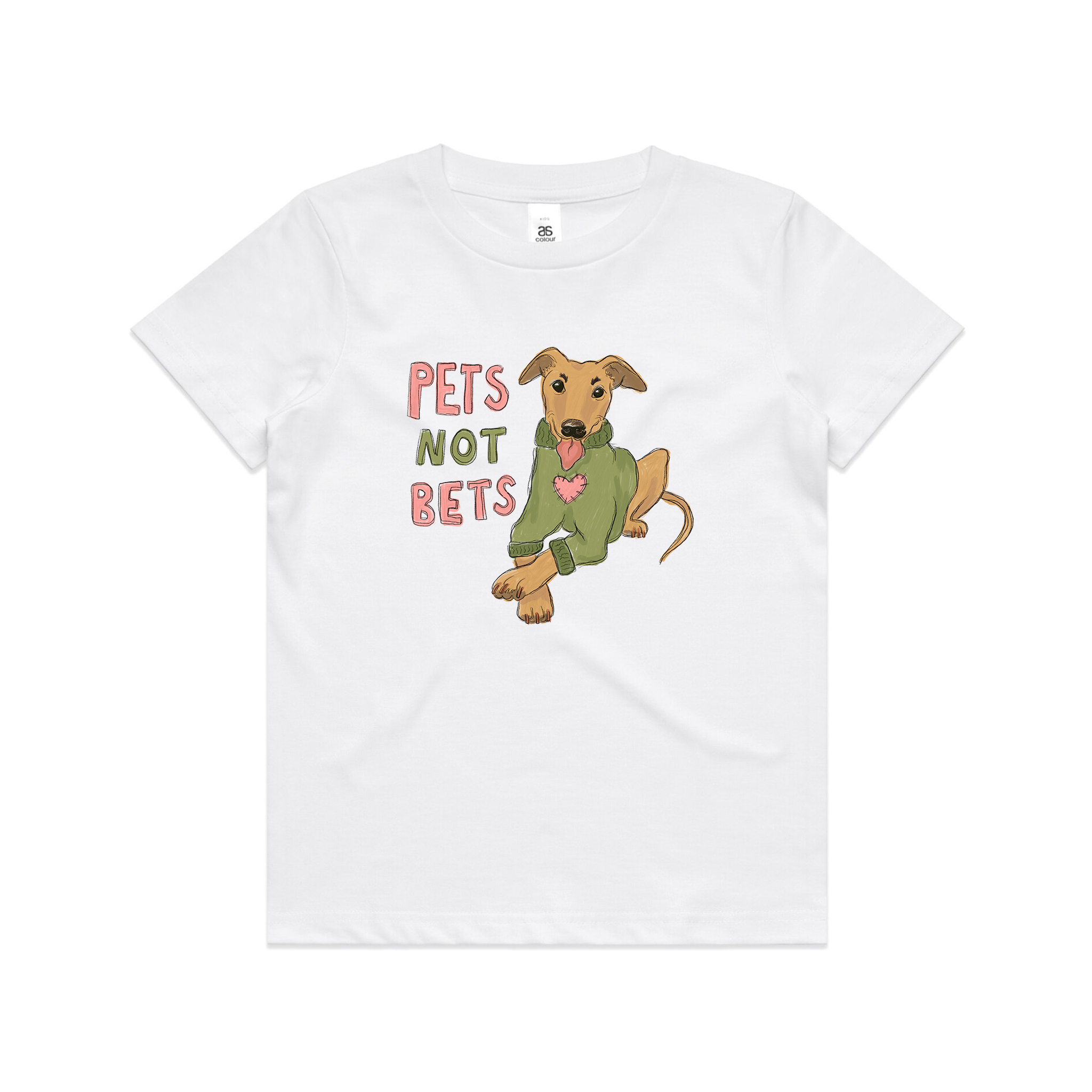 Pets Not Bets Kids Tee