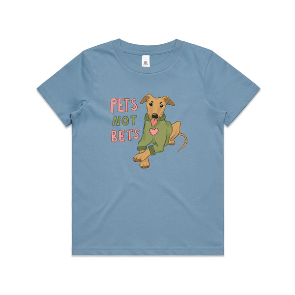 Pets Not Bets Kids Tee