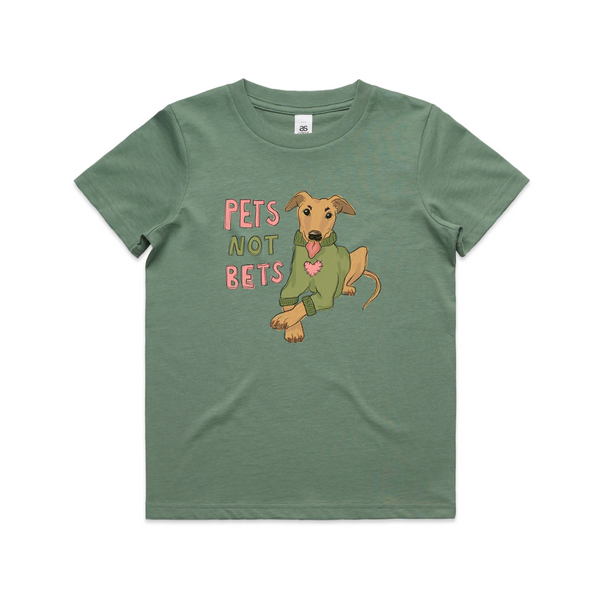 Pets Not Bets Kids Tee