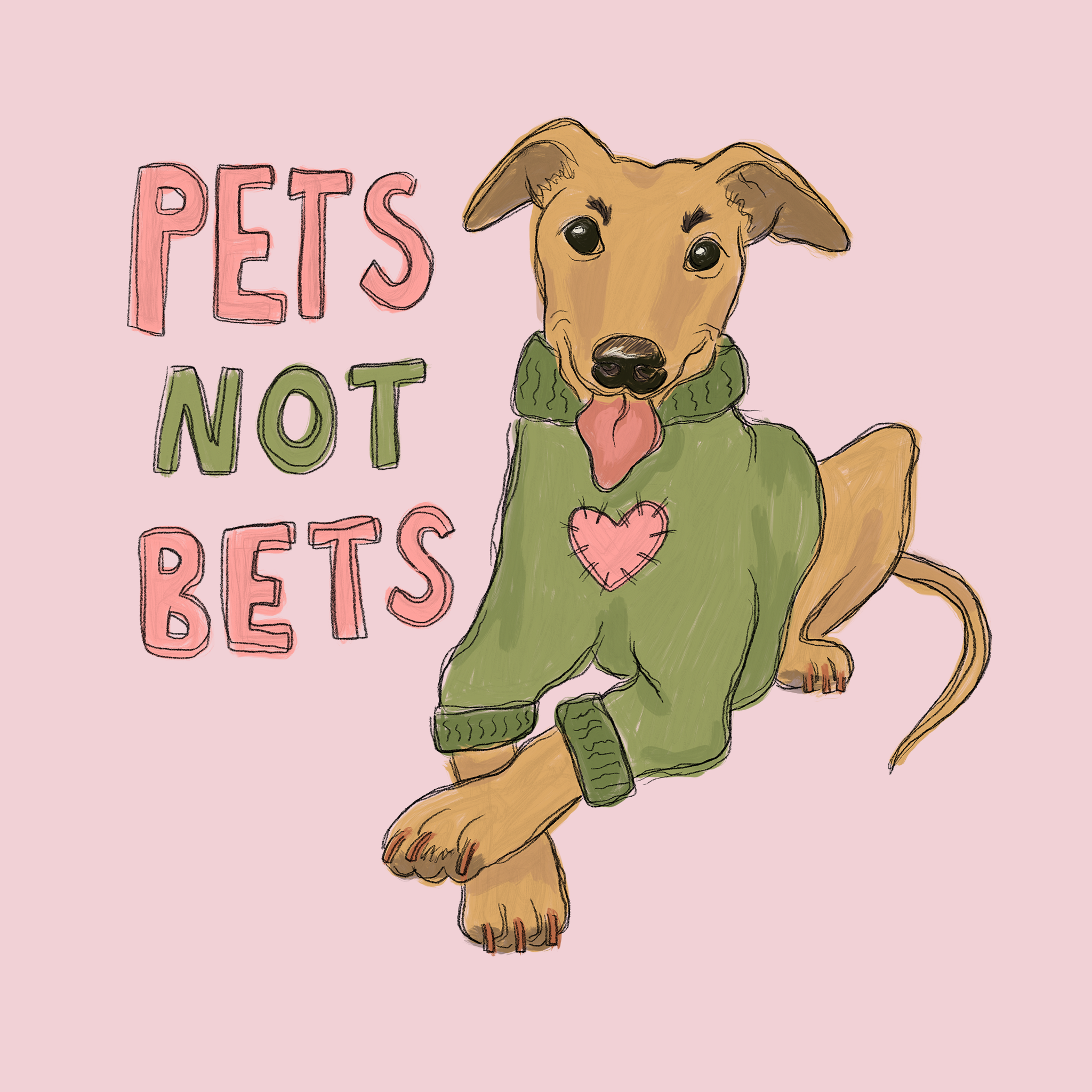 Pets Not Bets Kids Tee