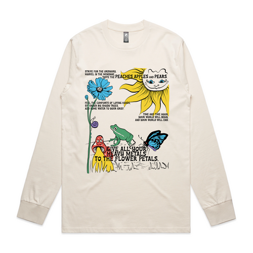 Phebe Starr Poem Tee by Lonely Kids Club. All clothing from our T-shirts to our shorts and hoodies are ethically made, and printed packed and shipped from Sydney.