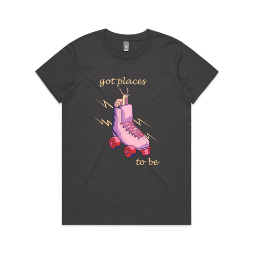 Places To Be Tee by Lonely Kids Club. All clothing from our T-shirts to our shorts and hoodies are ethically made, and printed packed and shipped from Sydney.