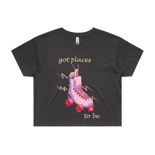 Places To Be Tee by Lonely Kids Club. All clothing from our T-shirts to our shorts and hoodies are ethically made, and printed packed and shipped from Sydney.