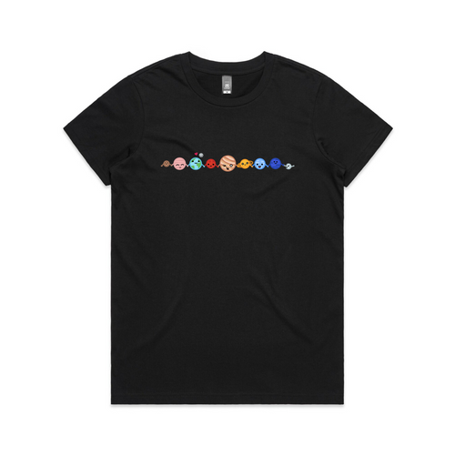 Planet Love Tee by Lonely Kids Club. All clothing from our T-shirts to our shorts and hoodies are ethically made, and printed packed and shipped from Sydney.