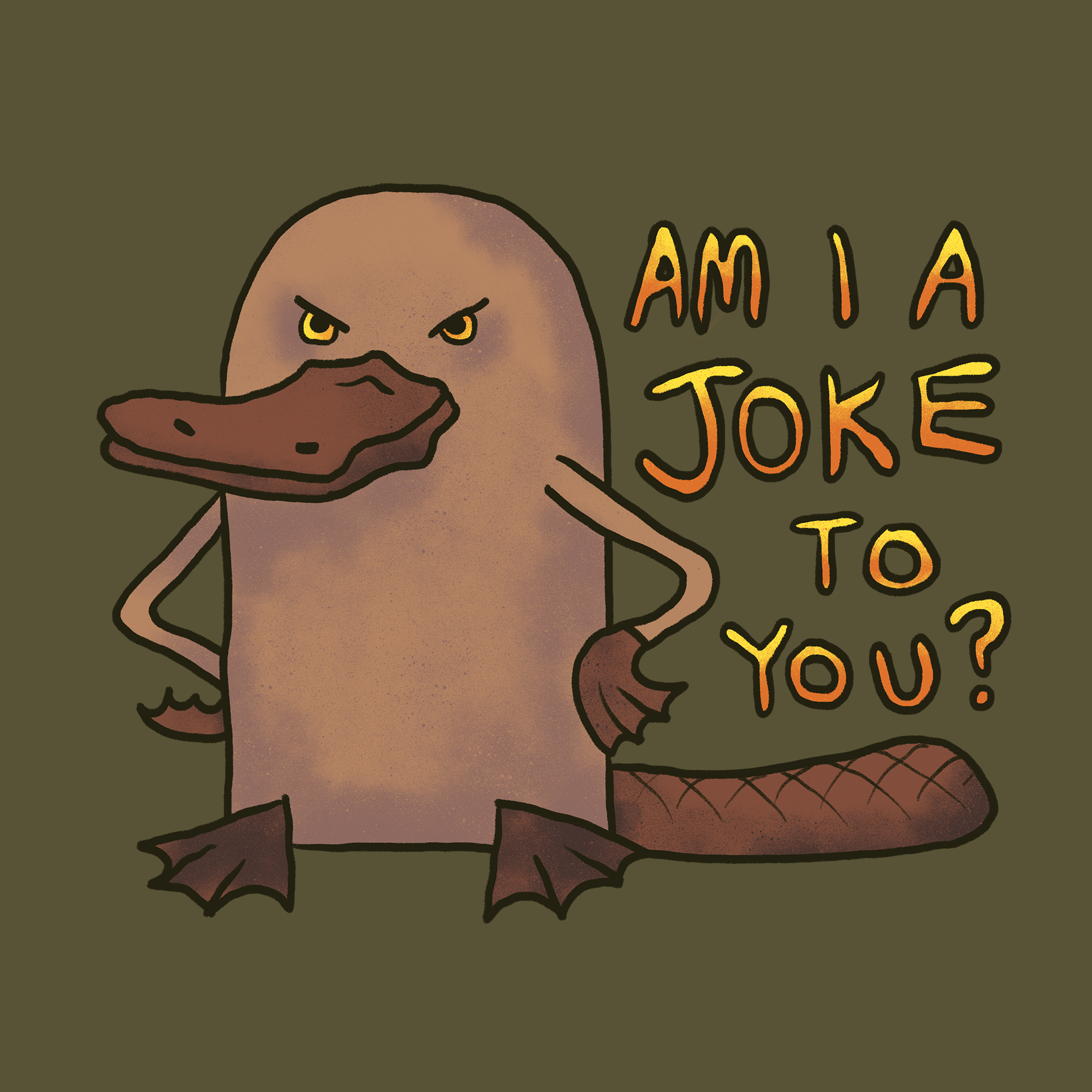 Platypus Joke Tee