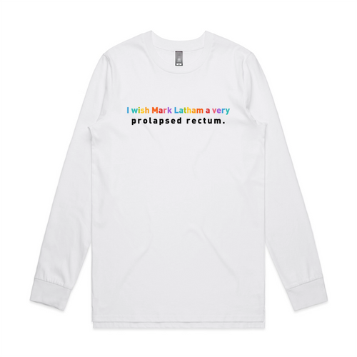 Prolapsed Rectum Tee by Lonely Kids Club. All clothing from our T-shirts to our shorts and hoodies are ethically made, and printed packed and shipped from Sydney.