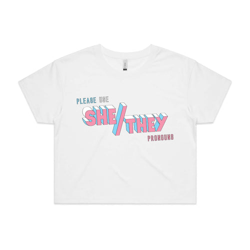 Pronouns Tee by Lonely Kids Club. All clothing from our T-shirts to our shorts and hoodies are ethically made, and printed packed and shipped from Sydney.