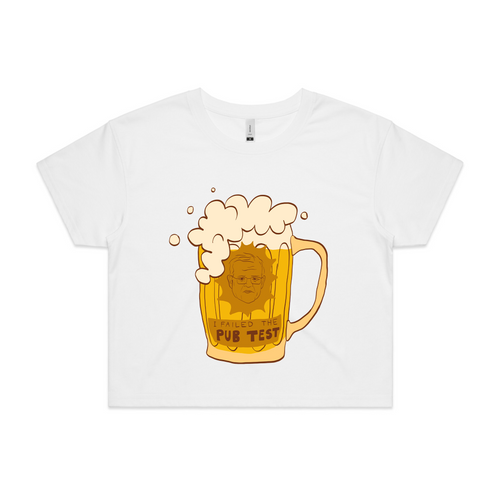 Pub Test Tee by Lonely Kids Club. All clothing from our T-shirts to our shorts and hoodies are ethically made, and printed packed and shipped from Sydney.