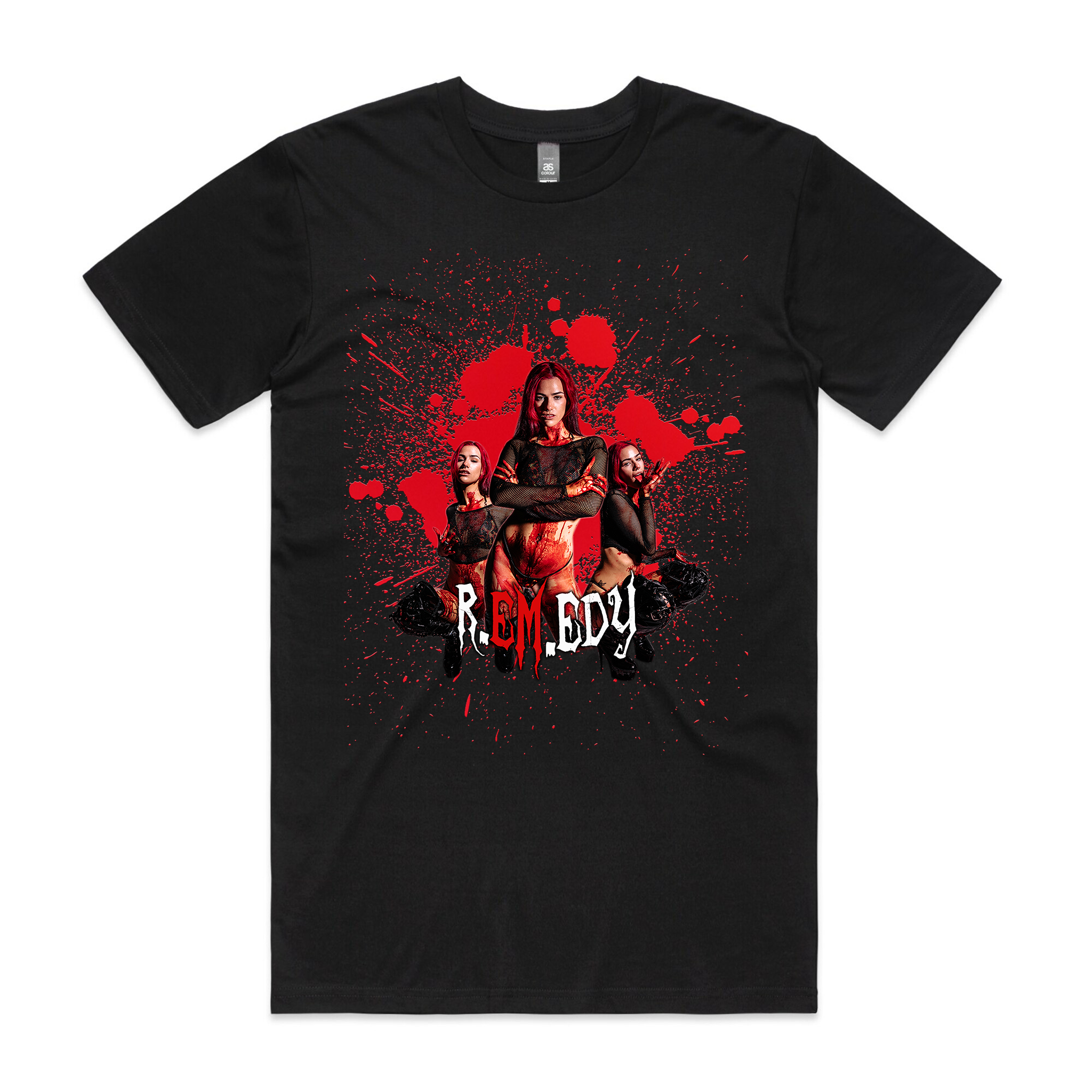 R.em.edy Blood Spatter Tee