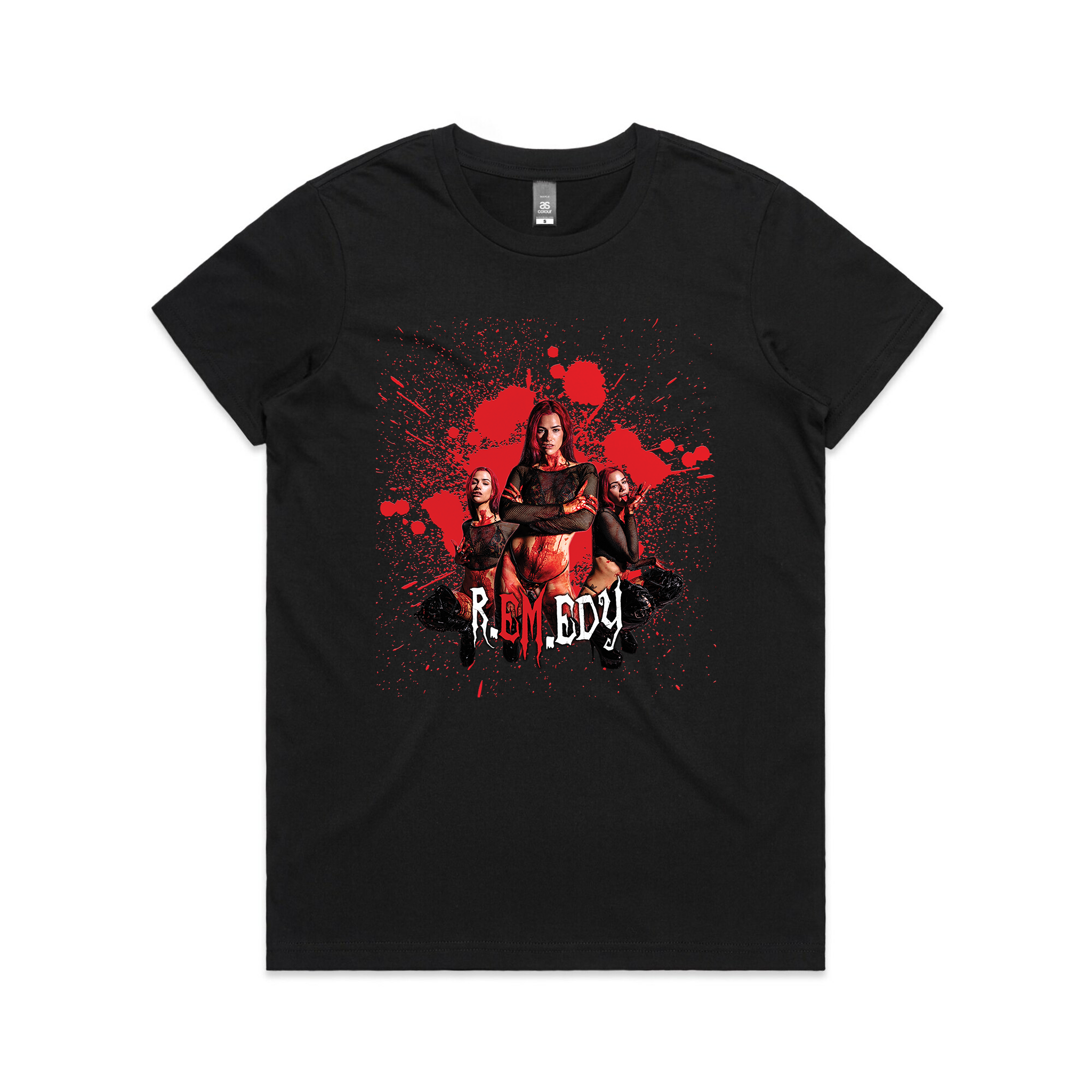 R.em.edy Blood Spatter Tee