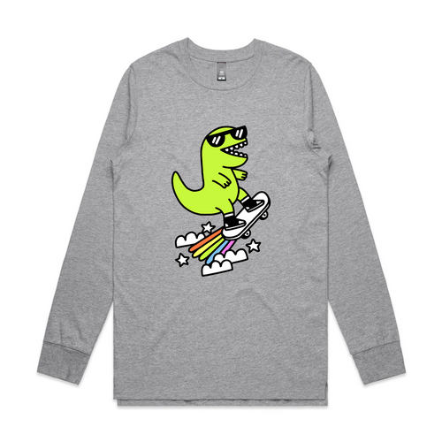 Rad Rex Tee by Lonely Kids Club. All clothing from our T-shirts to our shorts and hoodies are ethically made, and printed packed and shipped from Sydney.
