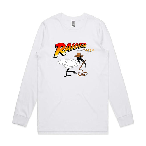 Raider Of The Trash Tee by Lonely Kids Club. All clothing from our T-shirts to our shorts and hoodies are ethically made, and printed packed and shipped from Sydney.